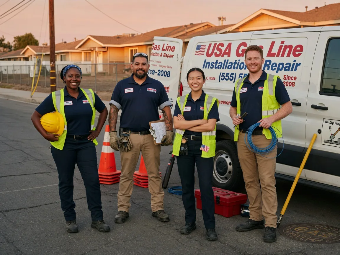 Gas Line Installation company in Larimore, ND